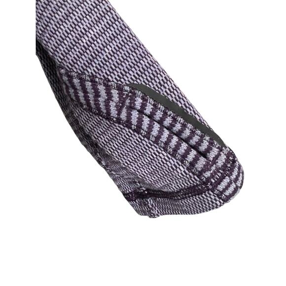 Lululemon Athletic Purple Long Sleeve T-shirt Tee Top Base Runner - Picture 3 of 5